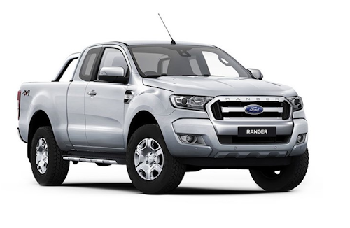 Window tint film for the Ford Ranger Super cab.