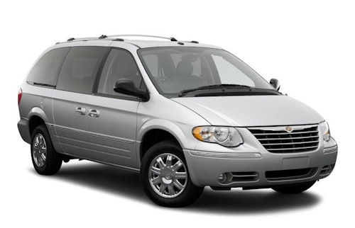 Precut window tint film for Chrysler Voyager.