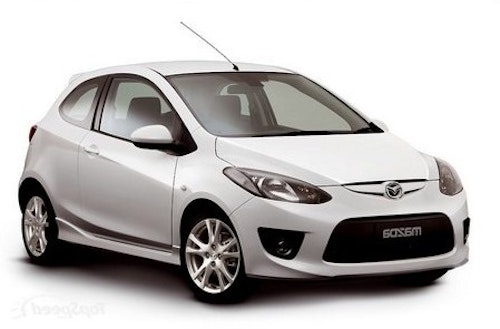 Oscuramento finestrini Mazda 2 3-d