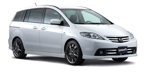 Przyciemnianie szyb Mazda Premacy