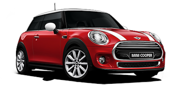 Tinte de lunas Mini Cooper 3-d