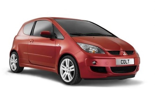 Przyciemnianie szyb Mitsubishi Colt 3-d