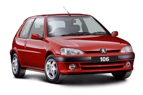 Przyciemnianie szyb Peugeot 106 5-d