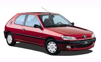 Window tint Peugeot 306 3-d