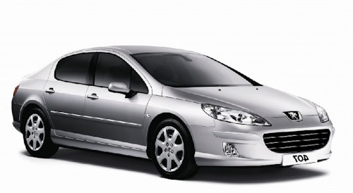 Przyciemnianie szyb Peugeot 407 limuzyna