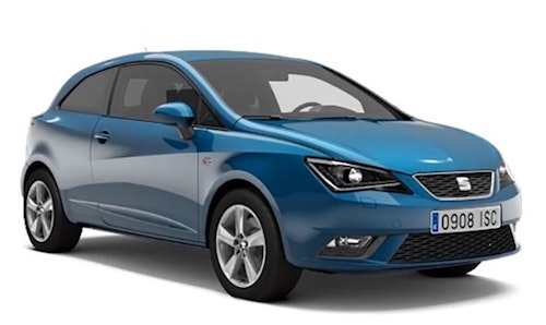 Przyciemnianie szyb Seat Ibiza 3-d