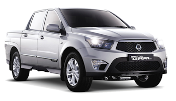 Przyciemnianie szyb Ssangyong Actyon Sport