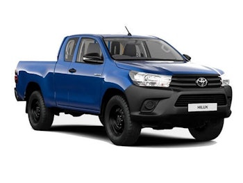 Przyciemnianie szyb Toyota Hilux Extra kabina