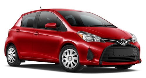 Precut window tint film for Toyota Yaris 5-d.