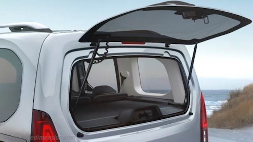 FERY Auto Einziehbare Hintere Kofferraum Hutablage für Peugeot