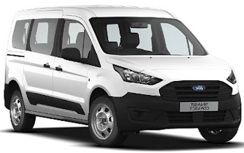 Window tint Ford Transit Connect combi L2