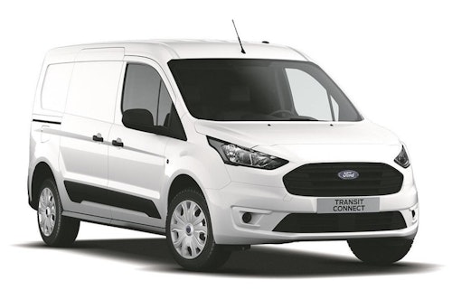 Window tint film for the Ford Transit Connect van L2.