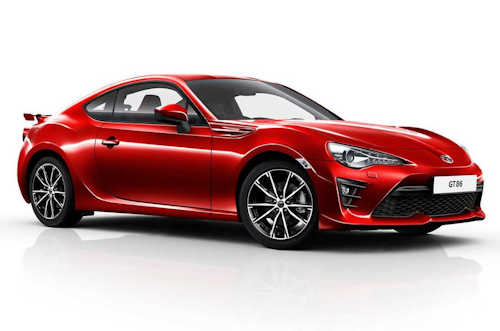 Window tint film for the Toyota GT86.