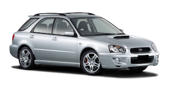 Oscuramento finestrini Subaru Impreza station wagon