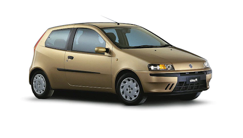 Window tint film for the Fiat Punto 3-d
