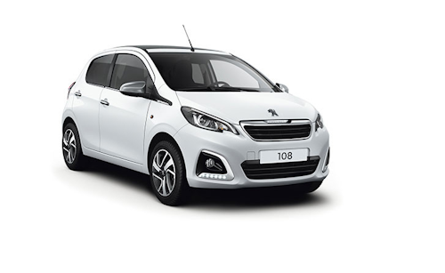 Oscuramento finestrini Peugeot 108 5-d