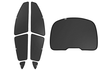 Side + Rear Liftgate Window Sunshade for Model Y