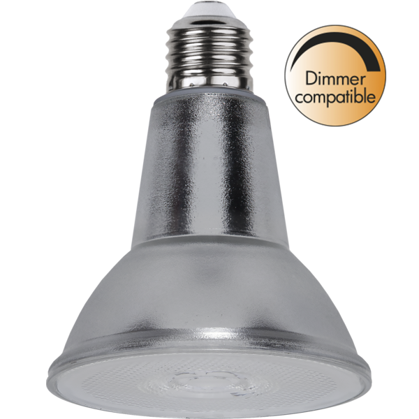 LED-LAMPA E27 PAR30 SPOTLIGHT GLAS medium