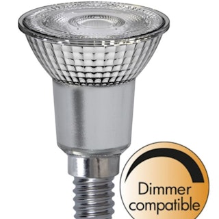 LED-LAMPA E14 PAR16 SPOTLIGHT GLASS