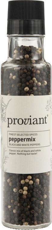 Pepparmix Svart & Vit