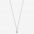 Duo small pendant neck 42 silver