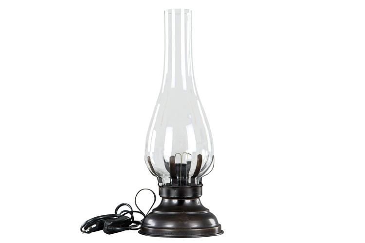 Lampa/Light El Antik Brun 15x42cm