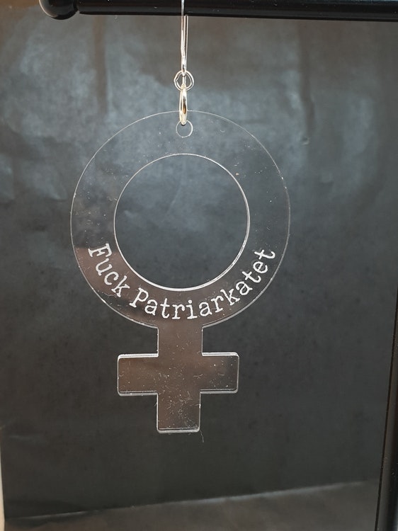 Graverad Transparent Venus
