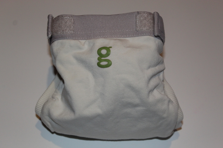 gDiapers ytterbyxa Small vit inkl pouch
