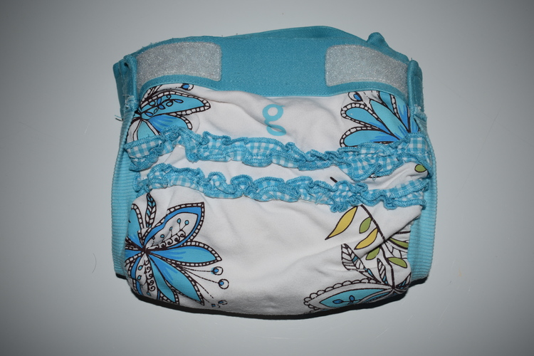 gDiapers Girly twirly Medium inkl. pouch