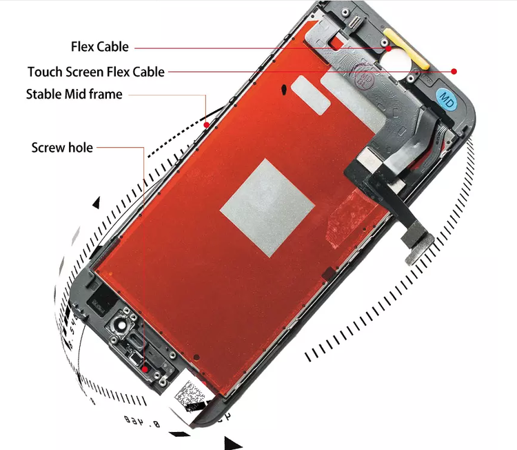 iPhone 7 LCD Screen Display Touch Screen Assembly  A+++