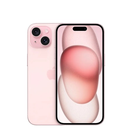 Apple iPhone 15 128GB - pink öppnad förpackning, en vecka gammal