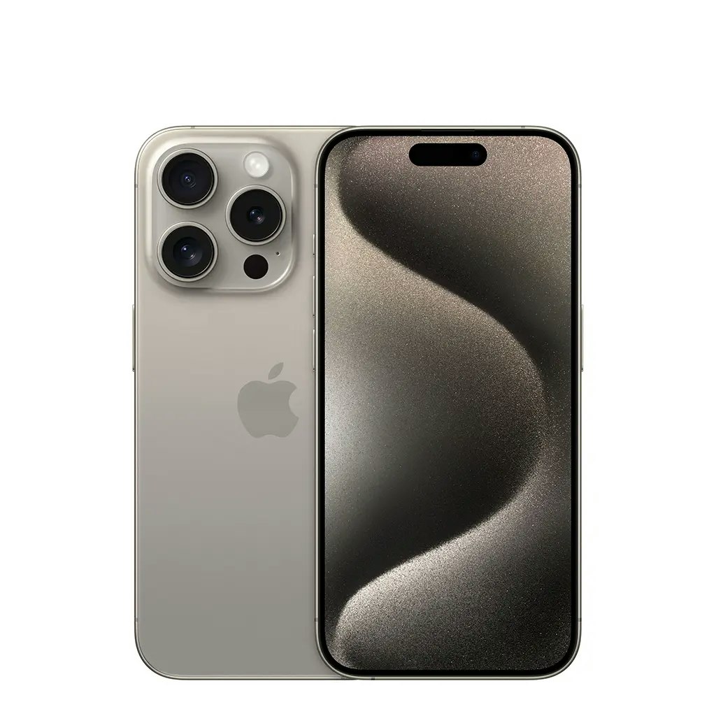 Apple iPhone 15 Pro 128GB - Natural Titanium öppnad förpackning, en vecka gammal