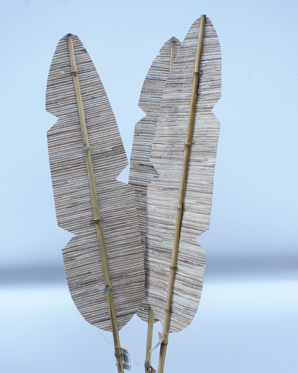 Handgjord Palm blad- 140 cm - Naturell - Inredningsdetaljer