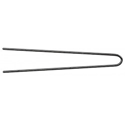 EXTRA-LUXURY HAIRPINS Smooth hairpins, black 11619.