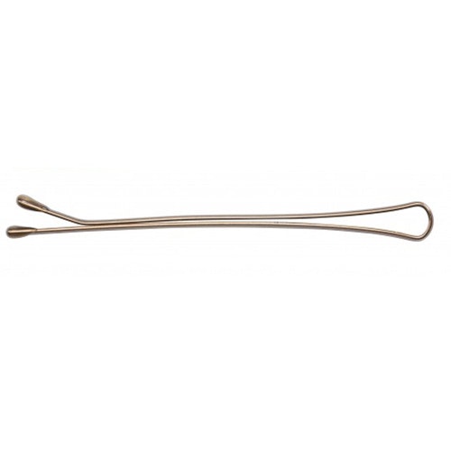 EXTRA-LUXURY HAIRPINS Smooth grip, chestnut 11608.