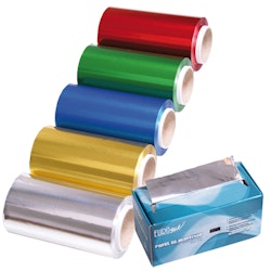 Aluminum Foil Roll 100 M. Red