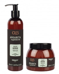 ArgaBeta vegkeratin  mask och shampo repair 500 ml