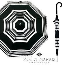 Molly Marais - Elegant paraply i svartvitt - Inredningsgården