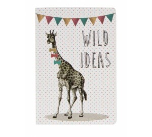 Sass & Belle - Party Animals mini pocket notebook Giraff