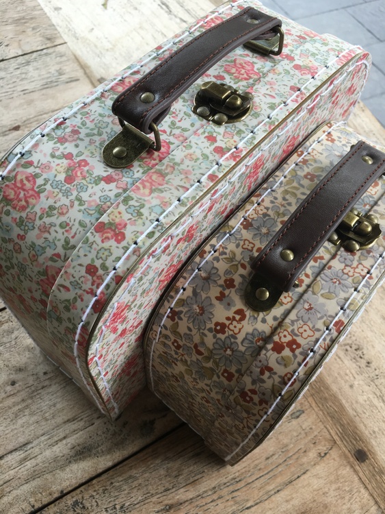 Vintage Floral 2-pack väskor