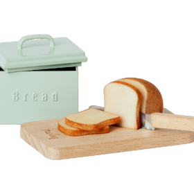 Maileg Brödbox, Skärbräda och kniv