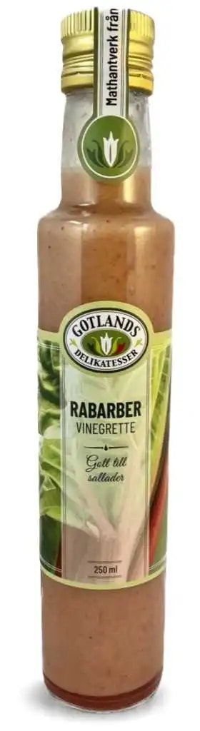 Rabarbervinegrette fr. Gotland