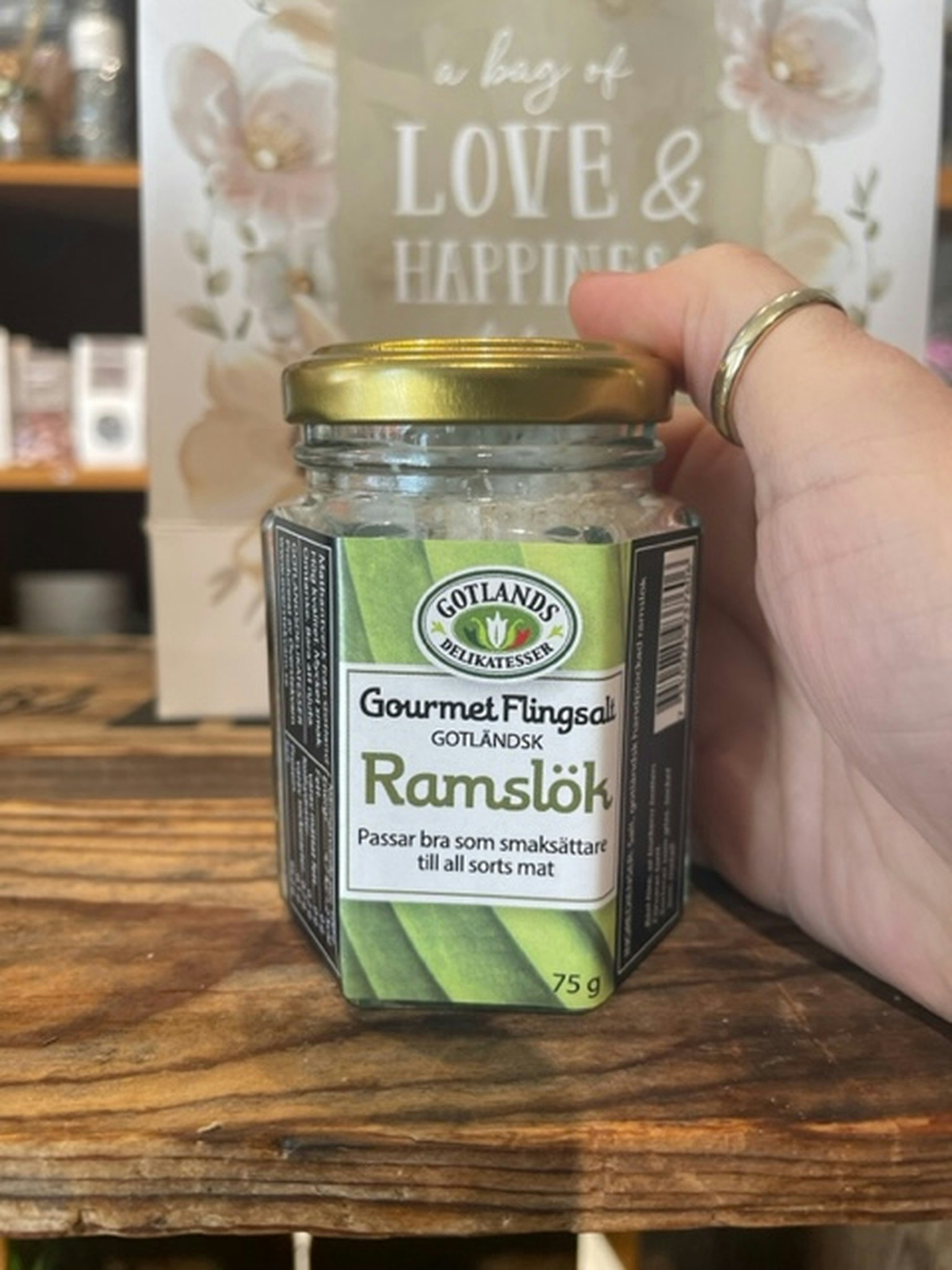 Ramslökssalt fr. Gotland