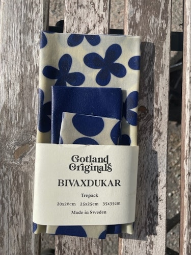 Bivaxdukar 3-pack fr. Gotland