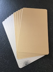 Laxbrickor Guld/Silver 230x590