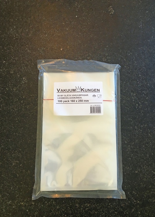 Släta  Vakuumpåsar 90my Vakuumkungen