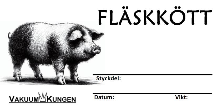 Etiketter Tamdjur Ny design