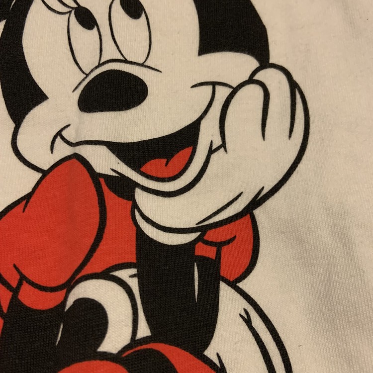 Vit pyjamas med tryck av Mimmi från Disney stl 56