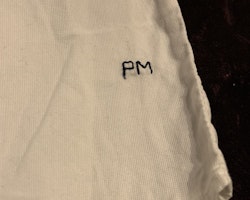 Vit skjorta från Papermoon stl 3-6 mån