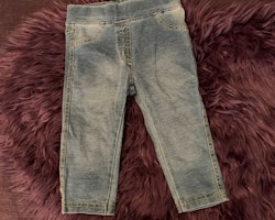 Leggings i jeansmodell från Lindex stl 80